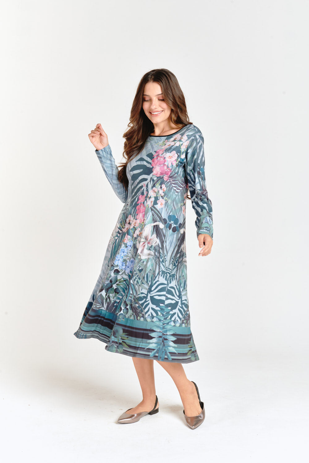 Reversible Garden Dress Long Sleeve