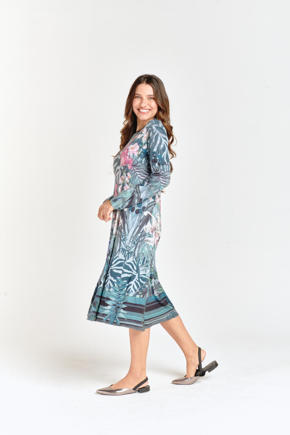 Reversible Garden Dress Long Sleeve