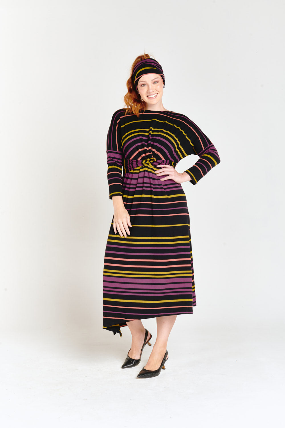 Dark Colorful Stripes