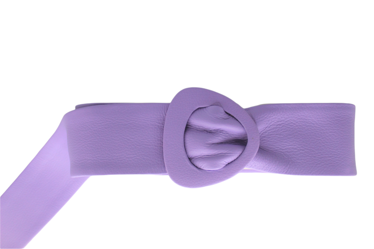 Women Lavender Leather Belt