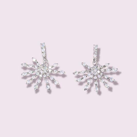 Silver Zirconia Earrings