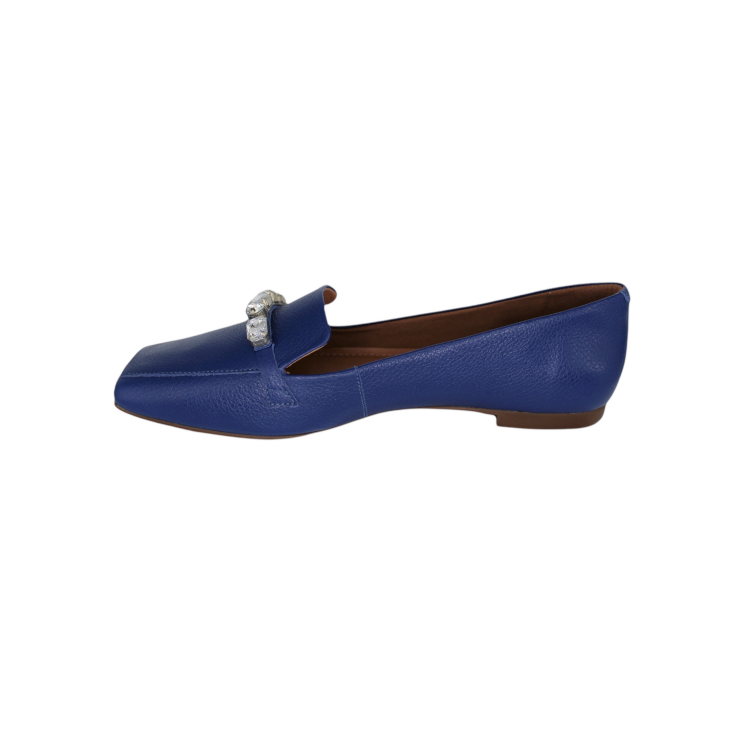 Loafer Royal Blue Leather Gemstone