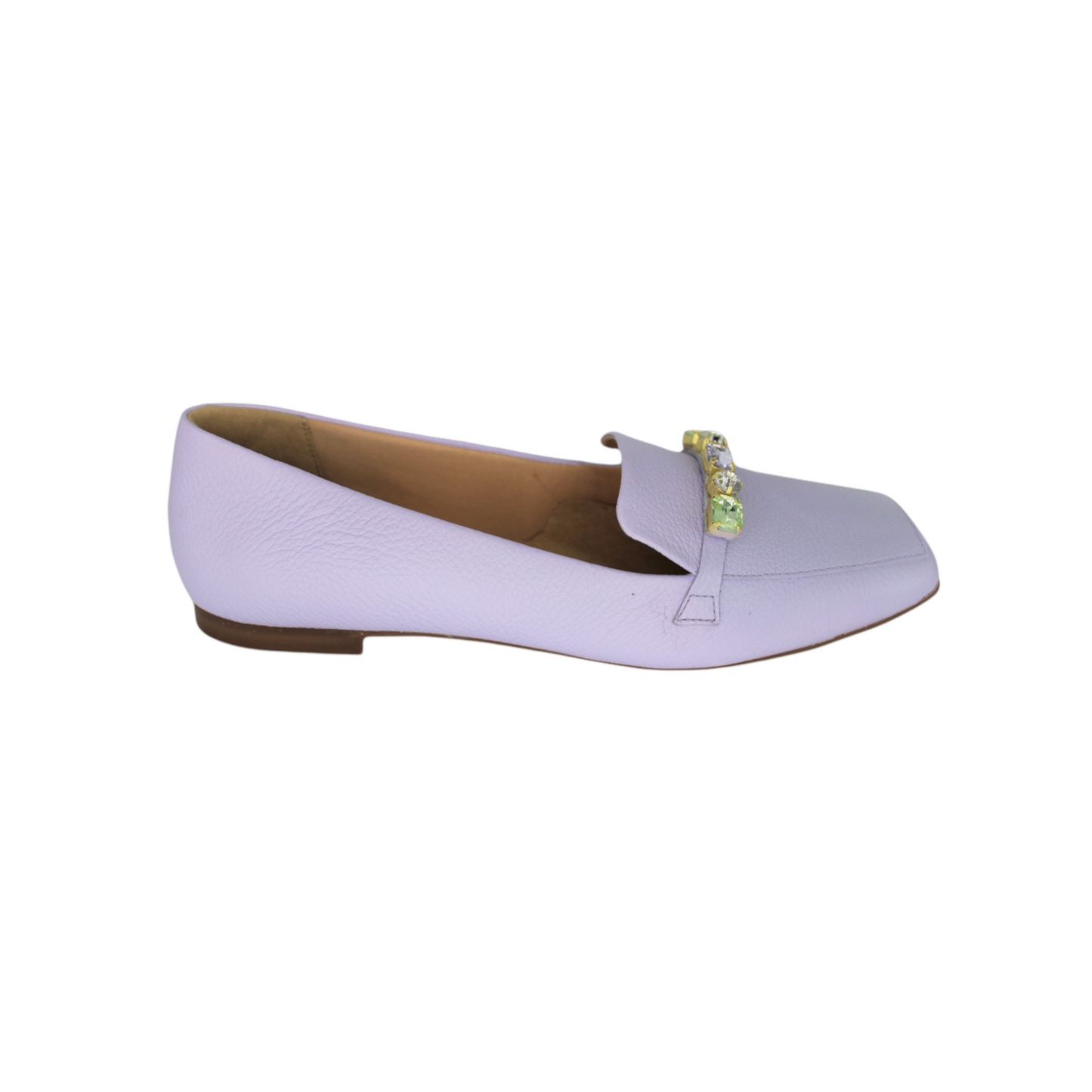 Loafer Lavender Leather Gemstone